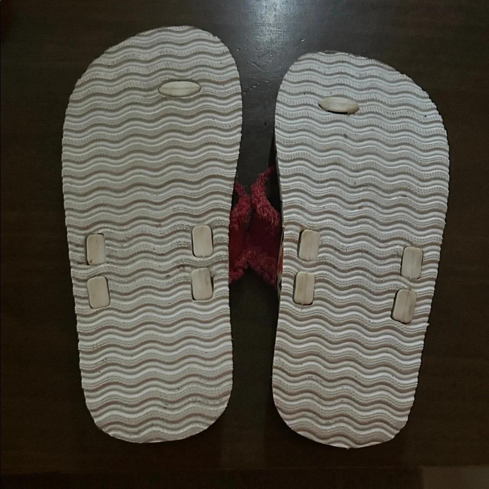 Aztec Patterned Pink Sandals - Picture 2 of 2